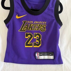 Nike Kids - Purple/Yellow Lakers Jersey
